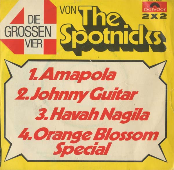 Albumcover The Spotnicks - Die grossen Vier von The Spotniks