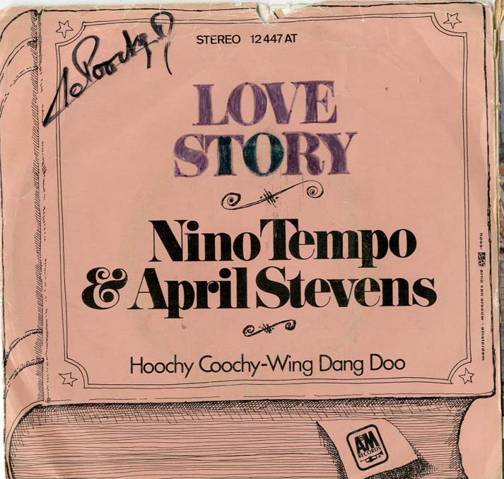 Albumcover Nino Tempo & April Stevens - Love Story / Hoochy Coochy-Wing Dang Doo