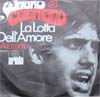 Cover: Adriano Celentano - Azzurro / La Lotta Dell Amore