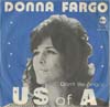 Cover: Donna Fargo - US of A / Dont Be Angry