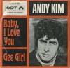 Cover: Andy Kim (Barron Longfellow) - Baby I Love You /Gee Girl