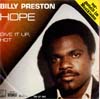 Cover: Billy Preston - Hope / Give It Up Hot