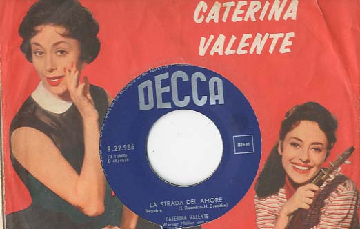 Albumcover Caterina Valente - Tschiralee / La strada del amore