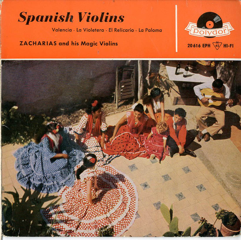 Albumcover Helmut Zacharias - Spanish Violins