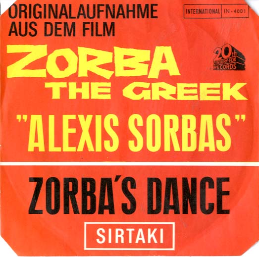 Albumcover Zorba the Greek - Zorba´s Dance / Sirtaki