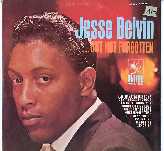 Albumcover Jesse Belvin - But Not Forgotten