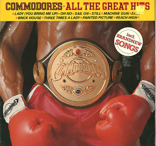 Albumcover Commodores - All TRhe Great Hits (Diff. Titles)