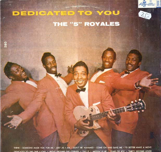 Albumcover The Five Royals - Dedicated To You