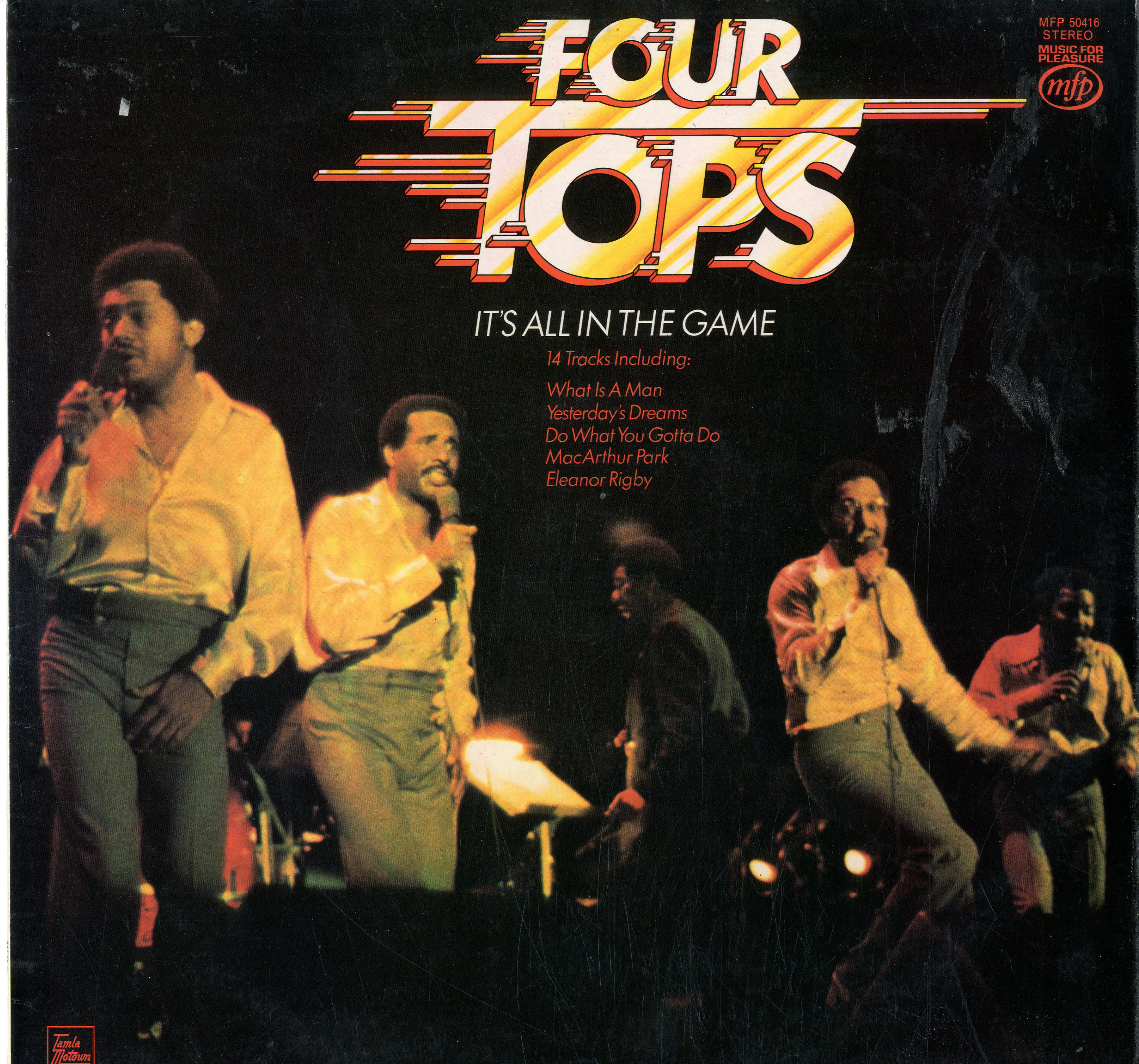 Albumcover The Four Tops - Its All In The Game