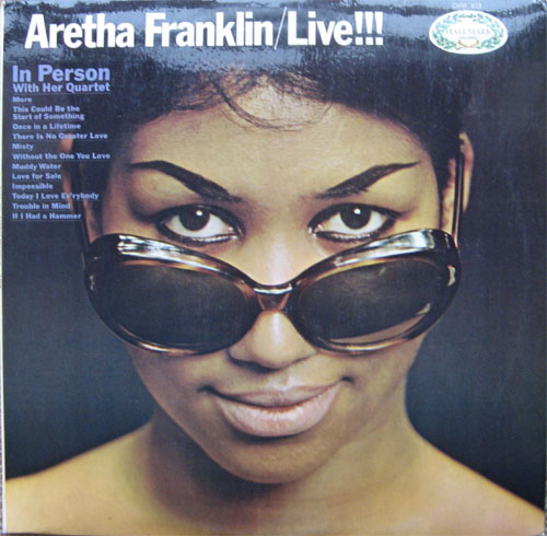 Albumcover Aretha Franklin - Live - In Person with her Quartett