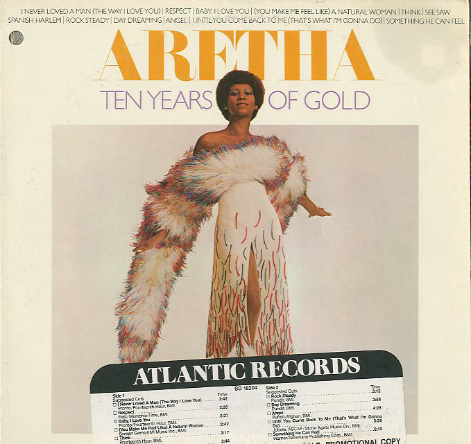 Albumcover Aretha Franklin - Ten Years Of Gold