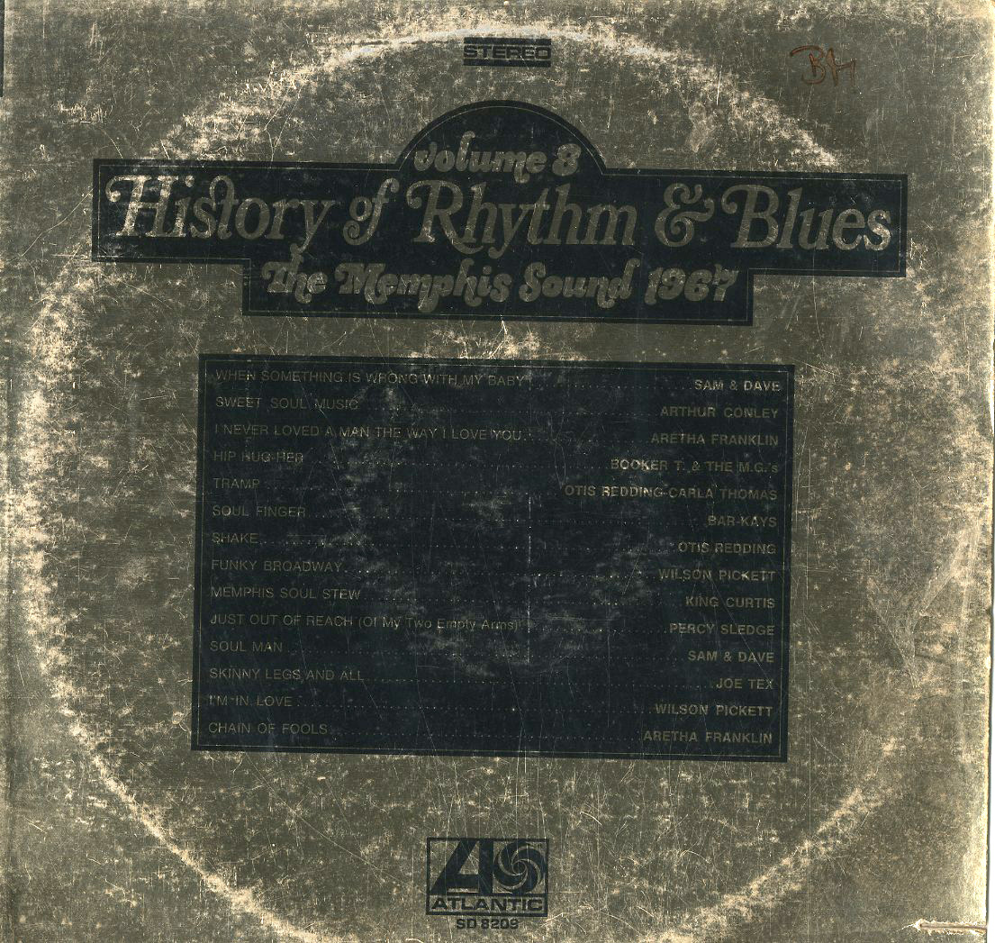 Albumcover History of Rhythm & Blues - The History of Rhythm & Blues Volume 8: The Memphis Sound 1967