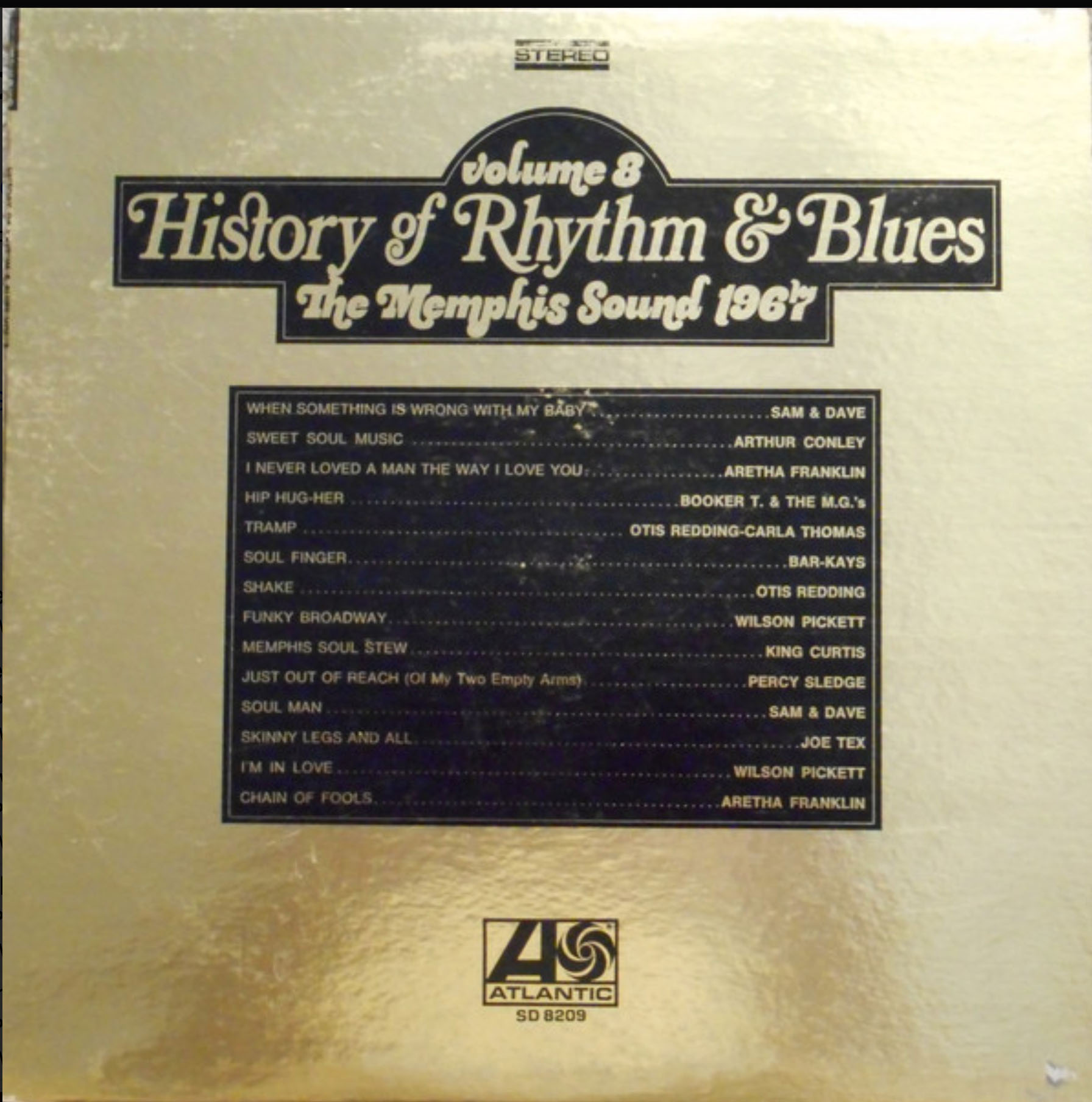 Albumcover History of Rhythm & Blues - The History of Rhythm & Blues Volume 8: The Memphis Sound 1967