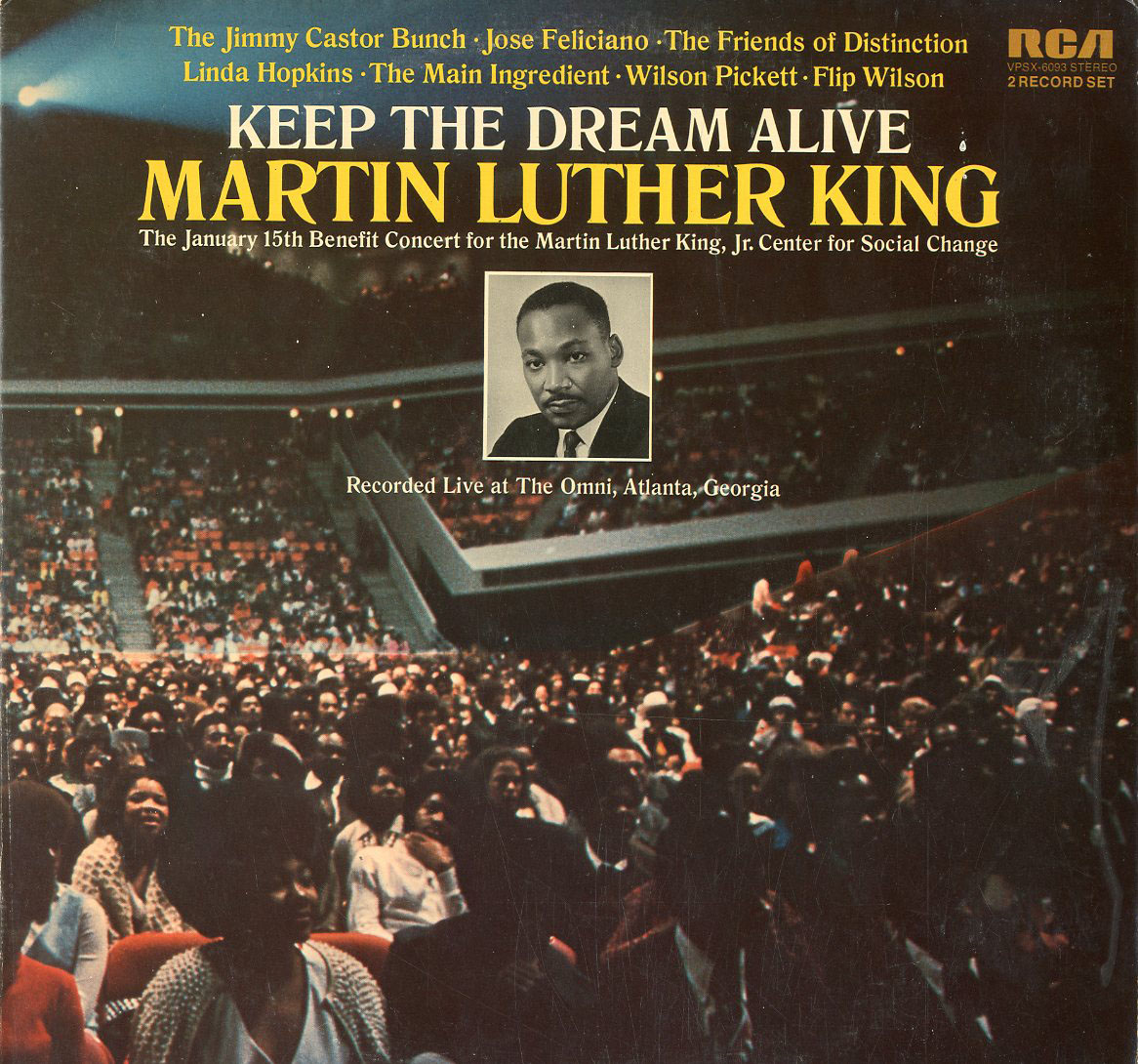 Albumcover Various Soul-Artists - Keep The Dream  Alive - Martin Luther King (DLP)