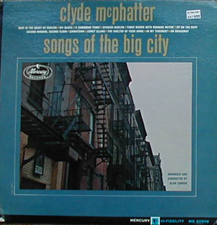 Albumcover Clyde McPhatter - Songs Of The Big City