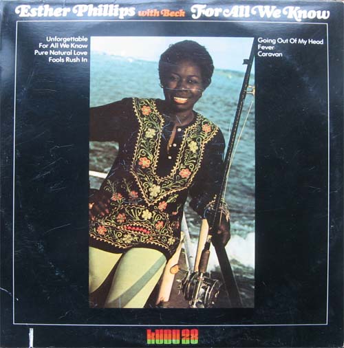 Albumcover Esther Phillips - For All We Know