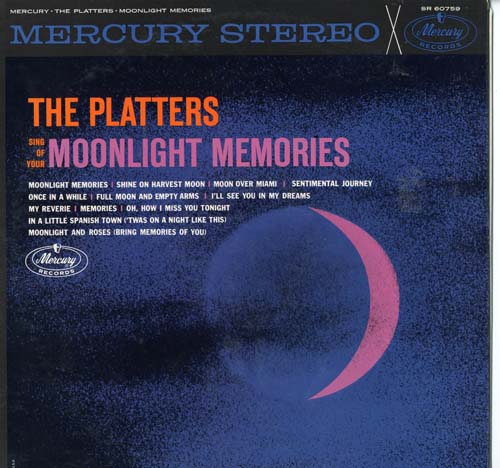 Albumcover The Platters - Moonlight Memories