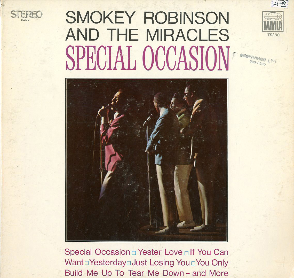 Albumcover Smokey Robinson & The Miracles - Special Occasion