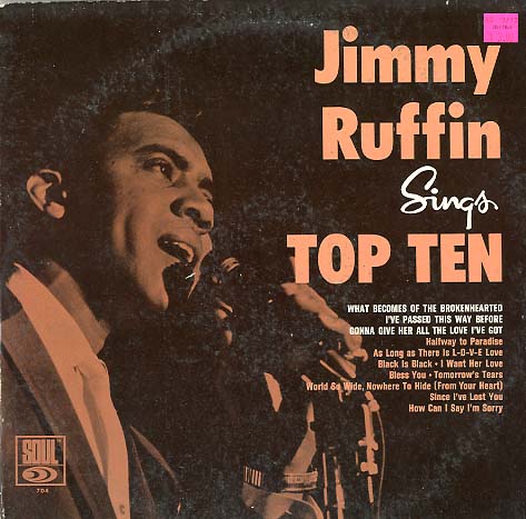 Albumcover Jimmy Ruffin - Sings Top Ten