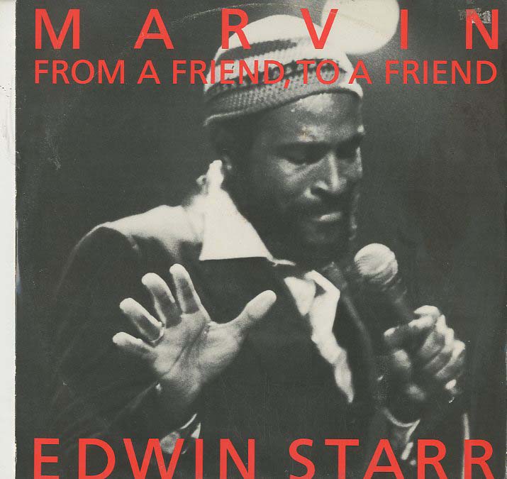 Albumcover Edwin Starr - Marvin  (From A Friend) / Marvin  (instrumntal) / Happy Song