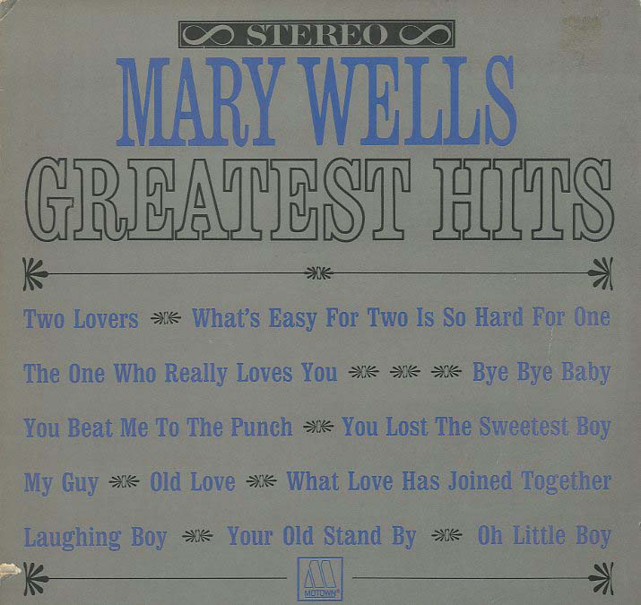 Albumcover Mary Wells - Greatest Hits