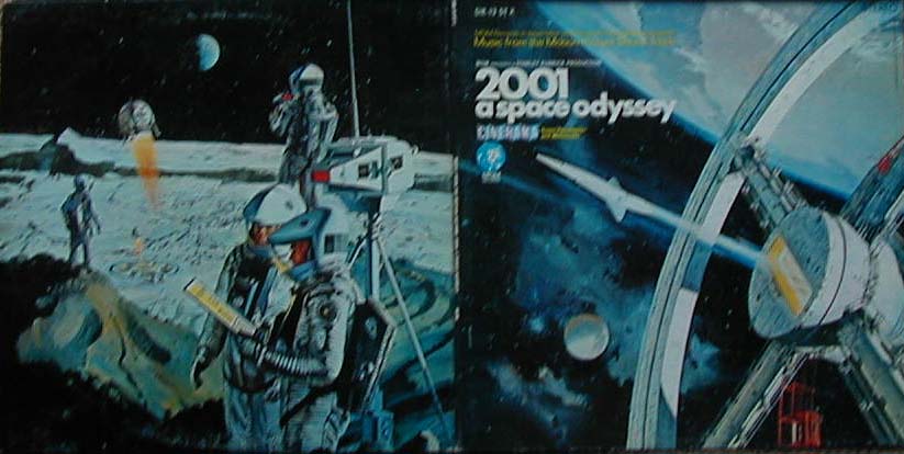 Albumcover 2001 A Space Odyssey - Music From The Stanley Kubrick Motion Picture Sound Track
