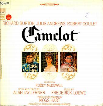 Albumcover Camelot - Original Broadway Cast mit Richard Burton und Julie Andrews
