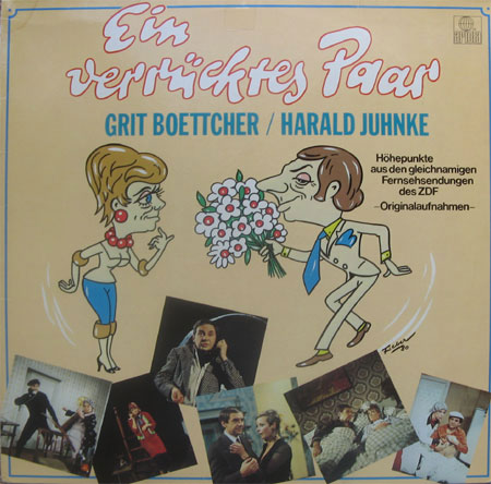 Albumcover Harald Juhnke - Ein verrücktes Paar - mit Grit Boettcher
