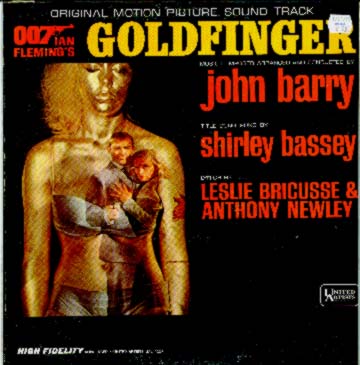 Albumcover James Bond - Goldfinger