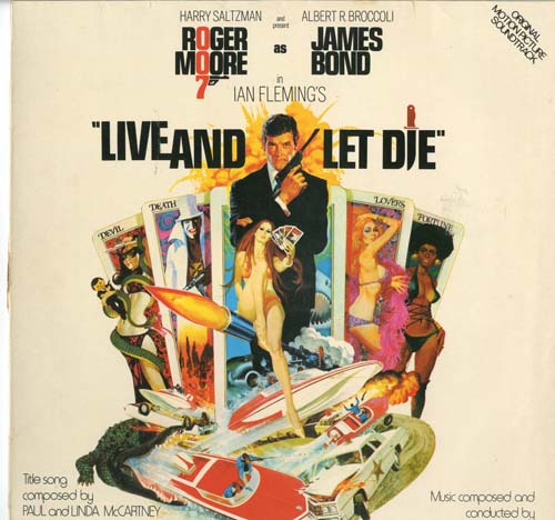 Albumcover James Bond - Live And Let Die
