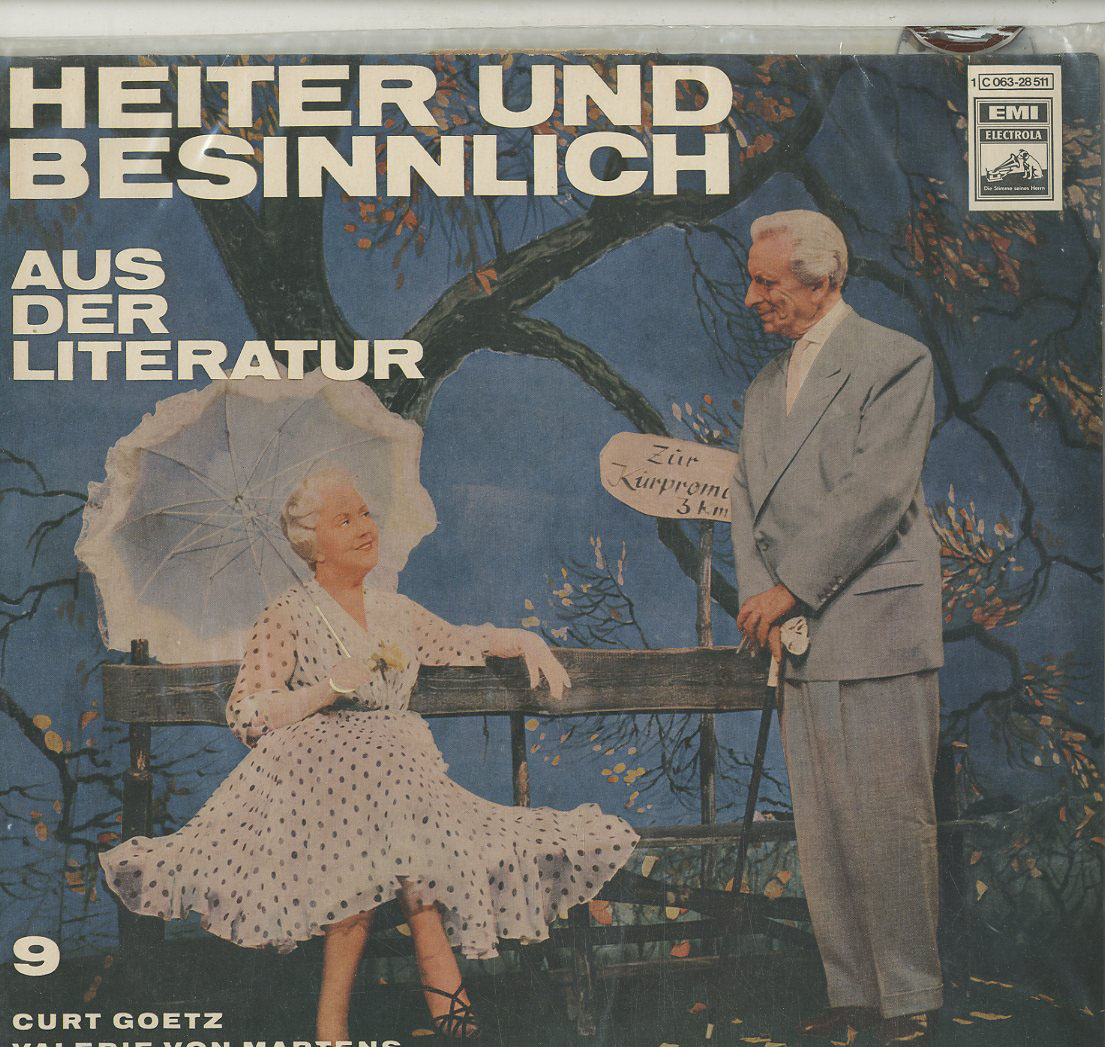 Albumcover Curt Goetz - Heiter und besinnlich (9) - Aus der Literatur: "Miniaturen";: Die Rache  / Herbst