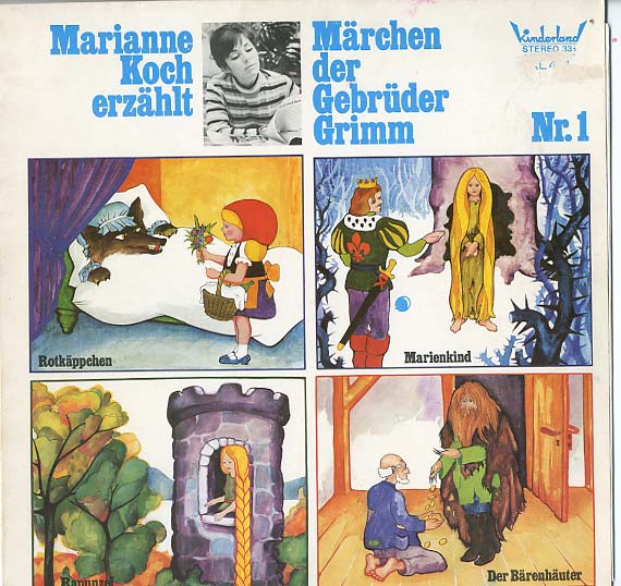 Albumcover Grimms Märchen - Marianne Koch erzählt Märchen der Brüder Grimm