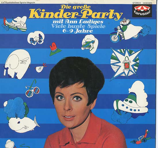Albumcover Ann Ladiges - Die große Kinder-Party mit Ann Ladiges
