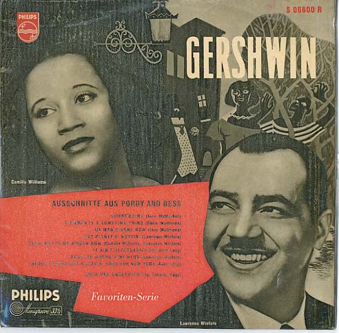 Albumcover Porgy And Bess - Ausschnitte aus Porgy And Bess (25 cm)