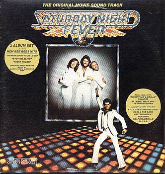 Albumcover Saturday Night Fever - The Original Movie Soundtrack mit Bee Gees, M.F.S.B., Kool & The Gang u.a. Doppel-LP , Klappcover mit vielen Fotos
