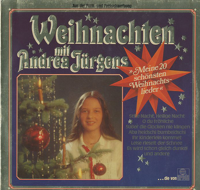 Albumcover Andrea Jürgens - Weihnachten mit Andrea Jürgens - Meine schönsten 20 Weihnachtslieder