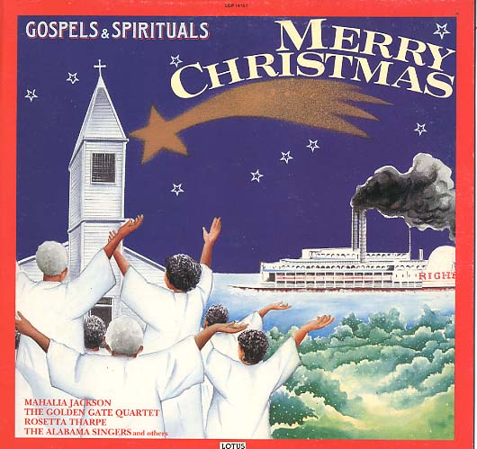 Albumcover Christmas Sampler - Merry Christmas - Gospel & Spirituals
