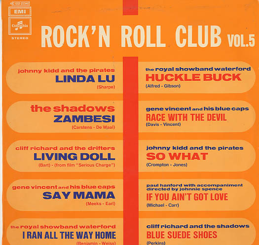 Albumcover Rock´n Roll Club (Columbia/EMI) - Rock´n Roll Club Vol. 5