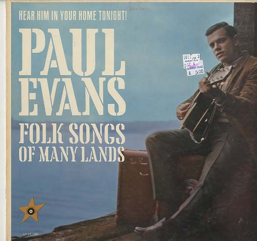 Albumcover Paul Evans - Folk Songs of Many Lands