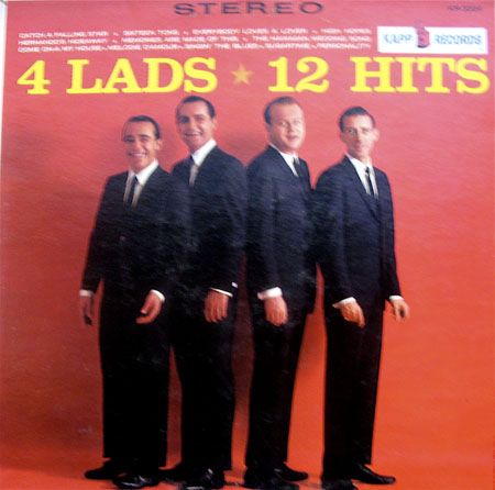 Albumcover The Four Lads - 4 Lads - 12 Hits