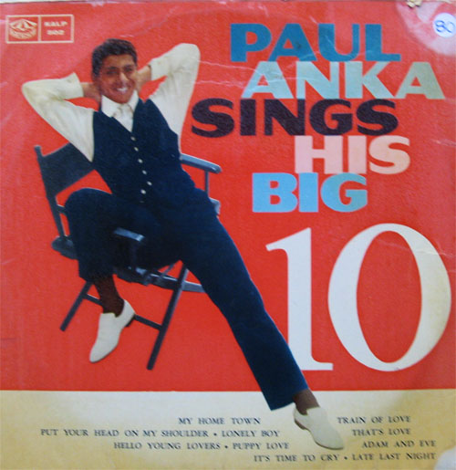 Albumcover Paul Anka - Sings His Big 10 (25 cm)