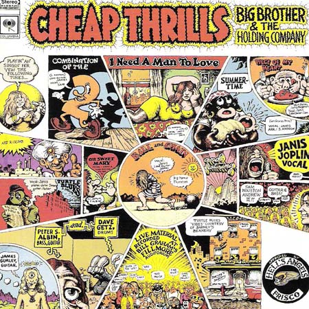 Albumcover Big Brother and The Holding Company (with Janis Joplin) - Cheap Thrills