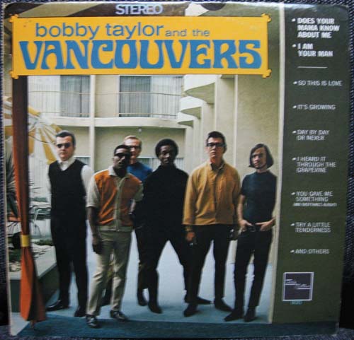Albumcover Bobby Taylor & The Vancouvers - Bobby Taylor and the Vacouvers