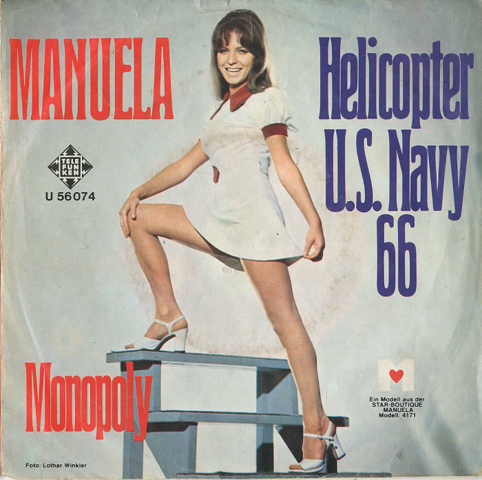 Albumcover Manuela - Helicopter U.S. Navy 66 / Monopoly