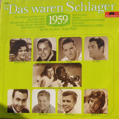 Albumcover Das waren Schlager (Polydor) - Das waren Schlager 1959