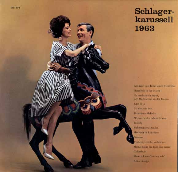 Albumcover ex libris Sampler - Schlager Karussell 1963