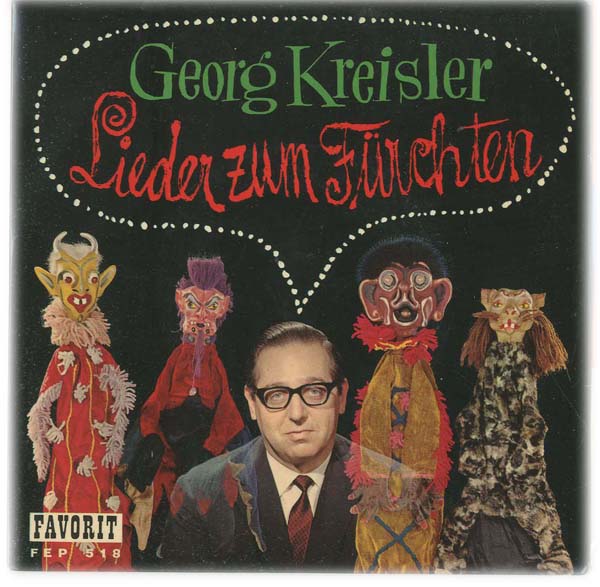 Albumcover Georg Kreisler - Lieder zum Fürchten (EP)