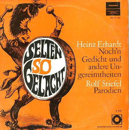 Albumcover Heinz Erhardt - Selten so gelacht (25 cm)