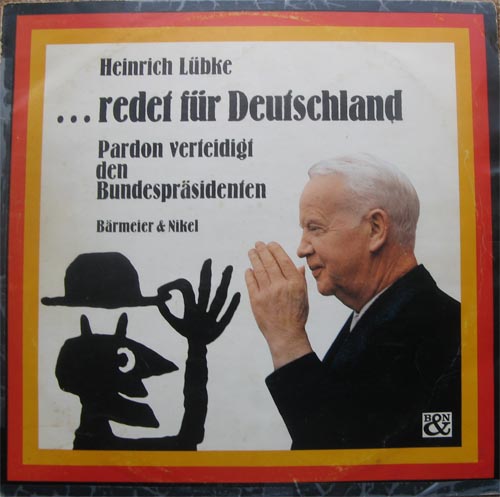 Albumcover Heinrich Lübke - Heinrich Lübke redet für Deutschland