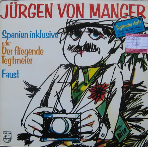 Albumcover Jürgen von Manger - Tegtmeier leif 